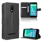 For Unimax UMX U696CL Diamond Texture Leather Phone Case(Black)