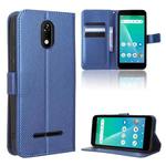 For Unimax UMX U696CL Diamond Texture Leather Phone Case(Blue)