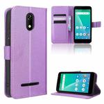 For Unimax UMX U696CL Diamond Texture Leather Phone Case(Purple)