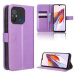 For Xiaomi Redmi 12C / 11A Diamond Texture Leather Phone Case(Purple)