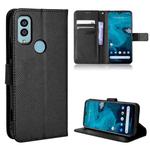 For Kyocera Android One S10 Diamond Texture Leather Phone Case(Black)