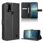 For Vodafone Smart V22 Diamond Texture Leather Phone Case(Black)