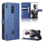 For ZTE nubia Red Magic 8 Pro / 8 Pro+ Diamond Texture Leather Phone Case(Blue)