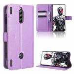 For ZTE nubia Red Magic 8 Pro / 8 Pro+ Diamond Texture Leather Phone Case(Purple)