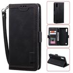 For Galaxy A10 / M10 Retro Splicing Horizontal Flip Leather Case with Card Slots & Holder & Wallet(Black)