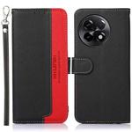 For OnePlus Ace 2 5G / 11R 5G KHAZNEH Litchi Texture Leather RFID Phone Case(Black)