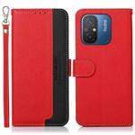 For Xiaomi Redmi 12C / Redmi 11A KHAZNEH Litchi Texture Leather RFID Phone Case(Red)