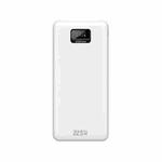 TOTUDESIGN Two-cable Fast Charging Power Bank, Capacity:20000mAh(White)