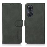 For OPPO Reno8 T 4G KHAZNEH Matte Texture Leather Phone Case(Green)