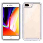 For iPhone 6 Plus / 7 Plus / 8 Plus Starry Sky Solid Color Series Shockproof PC + TPU Protective Case (White)