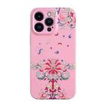 For iPhone 13 Pro Film Craft Hard PC Phone Case(Blooming Rich)