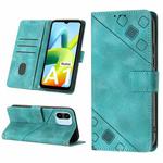 For Xiaomi Redmi A1 Skin-feel Embossed Leather Phone Case(Green)