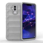 For Huawei Mate 20 Lite Magic Shield TPU + Flannel Phone Case(Grey)