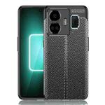 For Realme GT Neo 5 Litchi Texture Shockproof TPU Phone Case(Black)