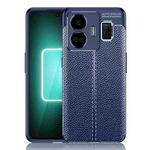 For Realme GT Neo 5 Litchi Texture Shockproof TPU Phone Case(Blue)