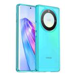 For Honor Magic5 Lite Candy Series TPU Phone Case(Transparent Blue)