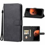 For Unihertz Luna Leather Phone Case(Black)