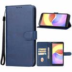 For ZTE Blade A32 Leather Phone Case(Blue)