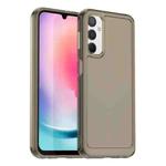 For Samsung Galaxy A24 4G Candy Series TPU Phone Case(Transparent Grey)