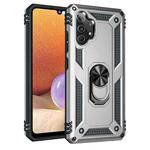 For Samsung Galaxy A53 / A53s Armor Shockproof Phone Case with Ring Holder(Silver)