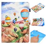 For Galaxy Tab A 8.0 (2015) T350 Painted Horizontal Flat Leather Case with Sleep Function & Card Slot & Buckle Anti-skid Strip & Bracket & Wallet(Balloon)