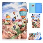 For Galaxy Tab A 8.0 (2019) T290 Painted Horizontal Flat Leather Case with Sleep Function & Card Slot & Buckle Anti-skid Strip & Bracket & Wallet(Balloon)