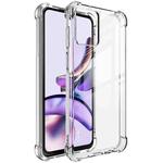 For Motorola Moto G73 5G imak Shockproof Airbag TPU Phone Case(Transparent)