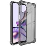 For Motorola Moto G73 5G imak Shockproof Airbag TPU Phone Case(Transparent Black)