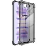 For Xiaomi Redmi K60E 5G imak Shockproof Airbag TPU Phone Case(Transparent Black)