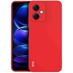 For Xiaomi Redmi Note 12 5G China IMAK UC-4 Series Straight Edge TPU Soft Phone Case(Red)