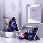 2 in 1 Acrylic Split Rotating Leather Tablet Case For iPad mini 6(Lavender)