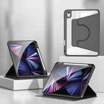 2 in 1 Acrylic Split Rotating Leather Tablet Case For iPad mini 6(Black)
