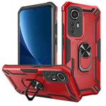 For Xiaomi 12 Warship Armor 2 in 1 Shockproof Phone Case(Red)