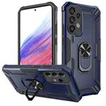 For Samsung Galaxy A53 5G Warship Armor 2 in 1 Shockproof Phone Case(Royal Blue)