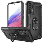 For Samsung Galaxy A53 5G Warship Armor 2 in 1 Shockproof Phone Case(Black)