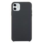 For iPhone 11 Solid Color Solid Silicone  Shockproof Case(Ash)