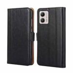 For Motorola Moto G53 5G/G13 4G/G23 4G Ostrich Texture Flip Leather Phone Case(Black)