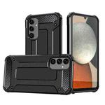 For Samsung Galaxy A34 5G Magic Armor TPU Hard PC Phone Case(Black)