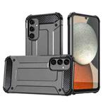 For Samsung Galaxy A34 5G Magic Armor TPU Hard PC Phone Case(Grey)