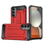 For Samsung Galaxy A34 5G Magic Armor TPU Hard PC Phone Case(Red)