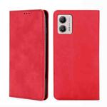 For Motorola Moto G53 5G/G13 4G/G23 4G Skin Feel Magnetic Horizontal Flip Leather Phone Case(Red)