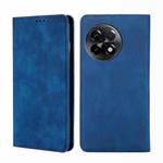 For OnePlus Ace 2/11R Skin Feel Magnetic Horizontal Flip Leather Phone Case(Blue)