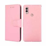 For Kyocera Android One S10 Crystal Texture Leather Phone Case(Pink)