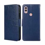 For Kyocera Android One S10 Crystal Texture Leather Phone Case(Royal Blue)