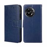 For OnePlus Ace 2/11R Crystal Texture Leather Phone Case(Royal Blue)