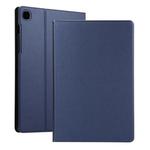 For Galaxy Tab S6 Lite P610 Voltage Elastic Texture Horizontal Flip Leather Case with Holder(Blue)