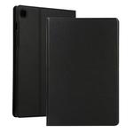 For Galaxy Tab S6 Lite P610 Voltage Elastic Texture Horizontal Flip Leather Case with Holder(Black)