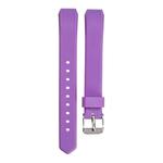 For Fitbit Alta Silicone  Watch Band with Buckle(Purple)