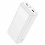 hoco J72B 30000mAh LED Display Power Bank(White)