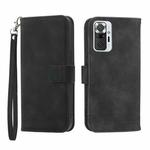 For Xiaomi Redmi Note 10 Pro Dierfeng Dream Line Leather Phone Case(Black)